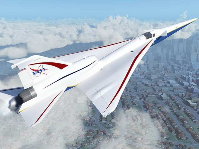 NASA-in tihi supersonični avion blizu testnog leta