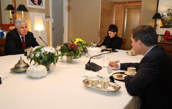 Čović razgovarao sa Nelsonom o izmjenama Izbornog zakona