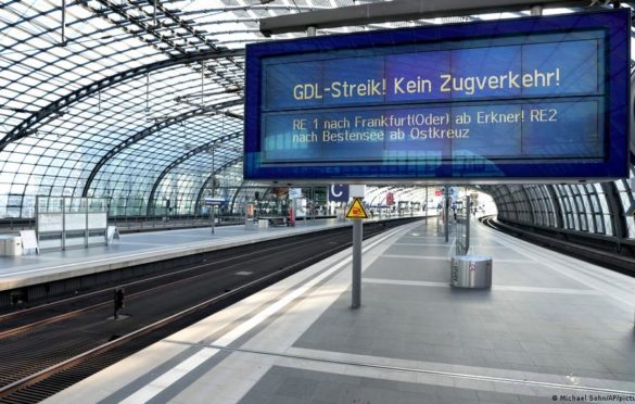 U Njemačkoj obustavljen željeznički saobraćaj zbog štrajka mašinovođa