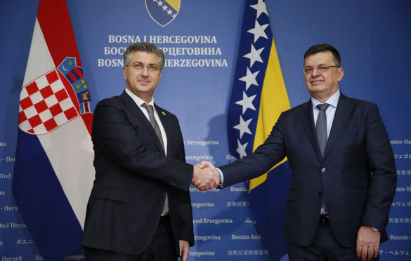 Tegeltija nakon sastanka sa Plenkovićem: Dobri ekonomski i politički odnosi