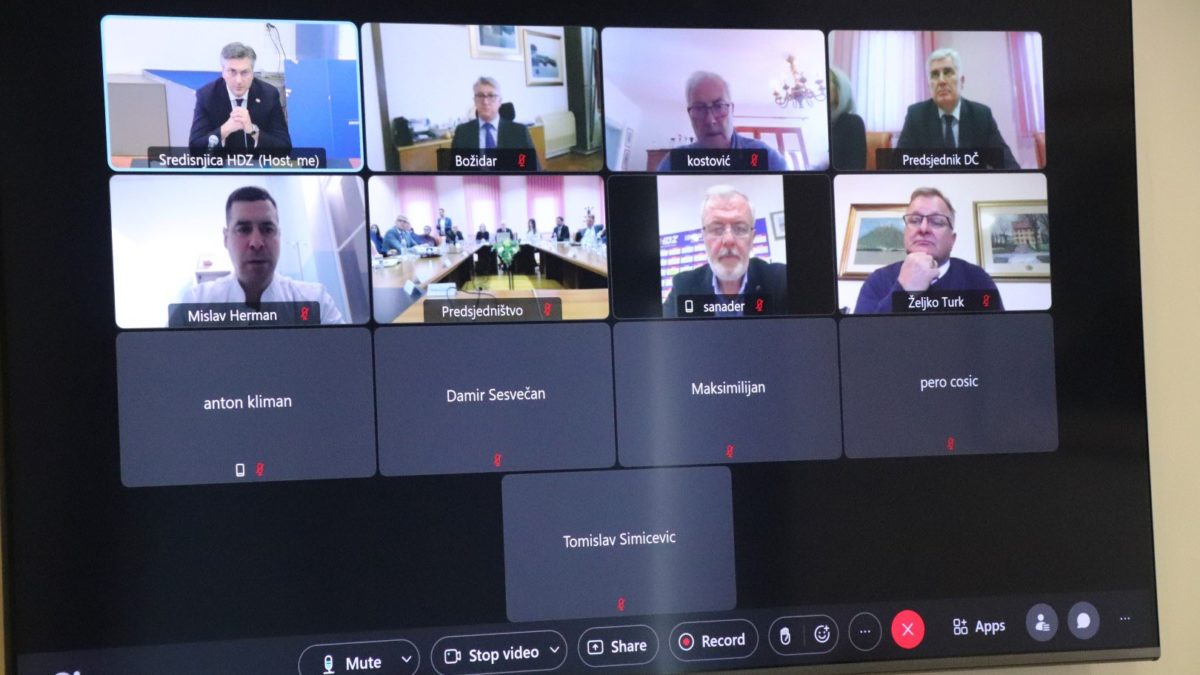 Plenković: Čović je u Banjoj Luci želio poslati poruku da treba poštovati Dejtonski sporazum