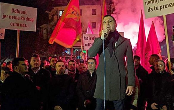 Protest u Pljevljima: “Nećemo stati, branićemo volju naroda”