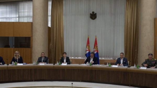 Vučić sazvao sednicu Savjeta za nacionalnu bezbjednost