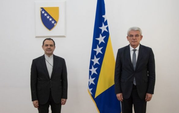 Džaferović s iranskim ambasadorom razgovarao o ekonomskoj saradnji i proizvodnji autodijelova