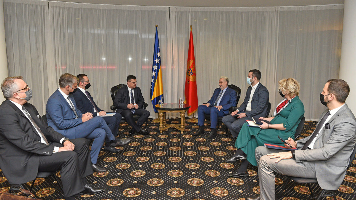 Tegeltija sa Krivokapićem u Crnoj Gori: Potreba građana da se ovi prostori učine boljim