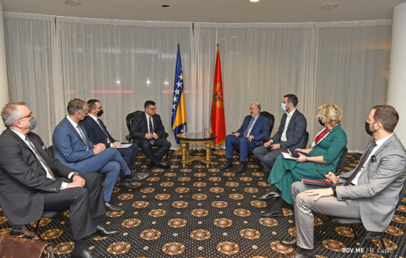 Tegeltija sa Krivokapićem u Crnoj Gori: Potreba građana da se ovi prostori učine boljim