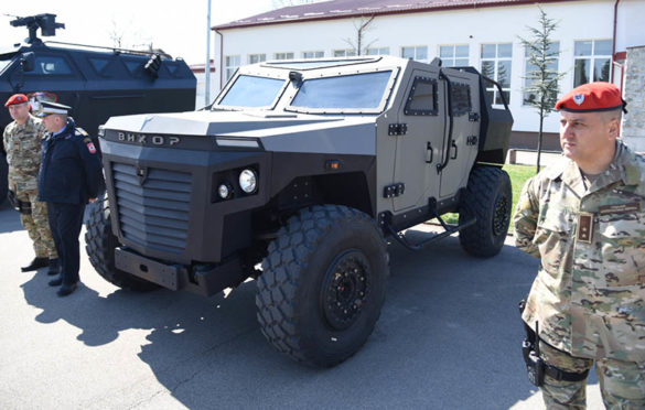MUP Srpske predstavio novo oklopno vozilo “Vihor”