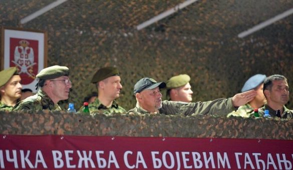 Izvedena najveća vježba Vojske Srbije u noćnim uslovima