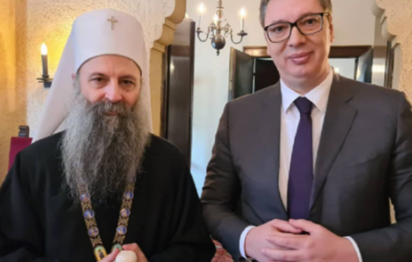 Porfirije: S Vučićem o dovršenju Hrama Svetog Save