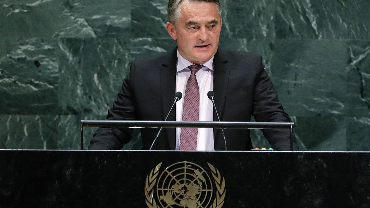 Komšić se obratio na Generalnoj skupštini UN: Govorio o svjetskim krizama